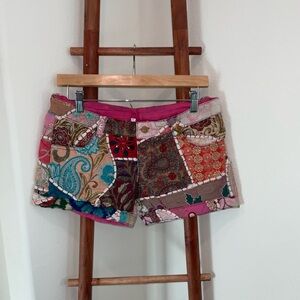 RAJ Colorful Patchwork Women Shorts